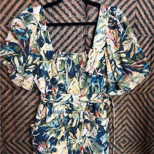 Acler Floral Mini Dress - Multicolor

I